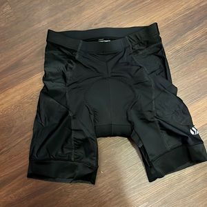 Skysper, mens/womens bike shorts, medium, black, new with tags